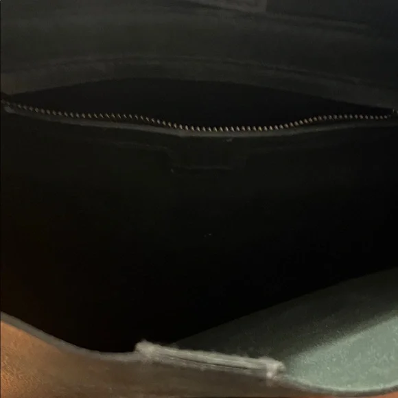 Madewell Dark Green Leather Shoulder Bag - Picture 4 of 4